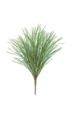 20 Inches Plastic Mountain Grass Bush - 8 Inches Wide [ Clone ]