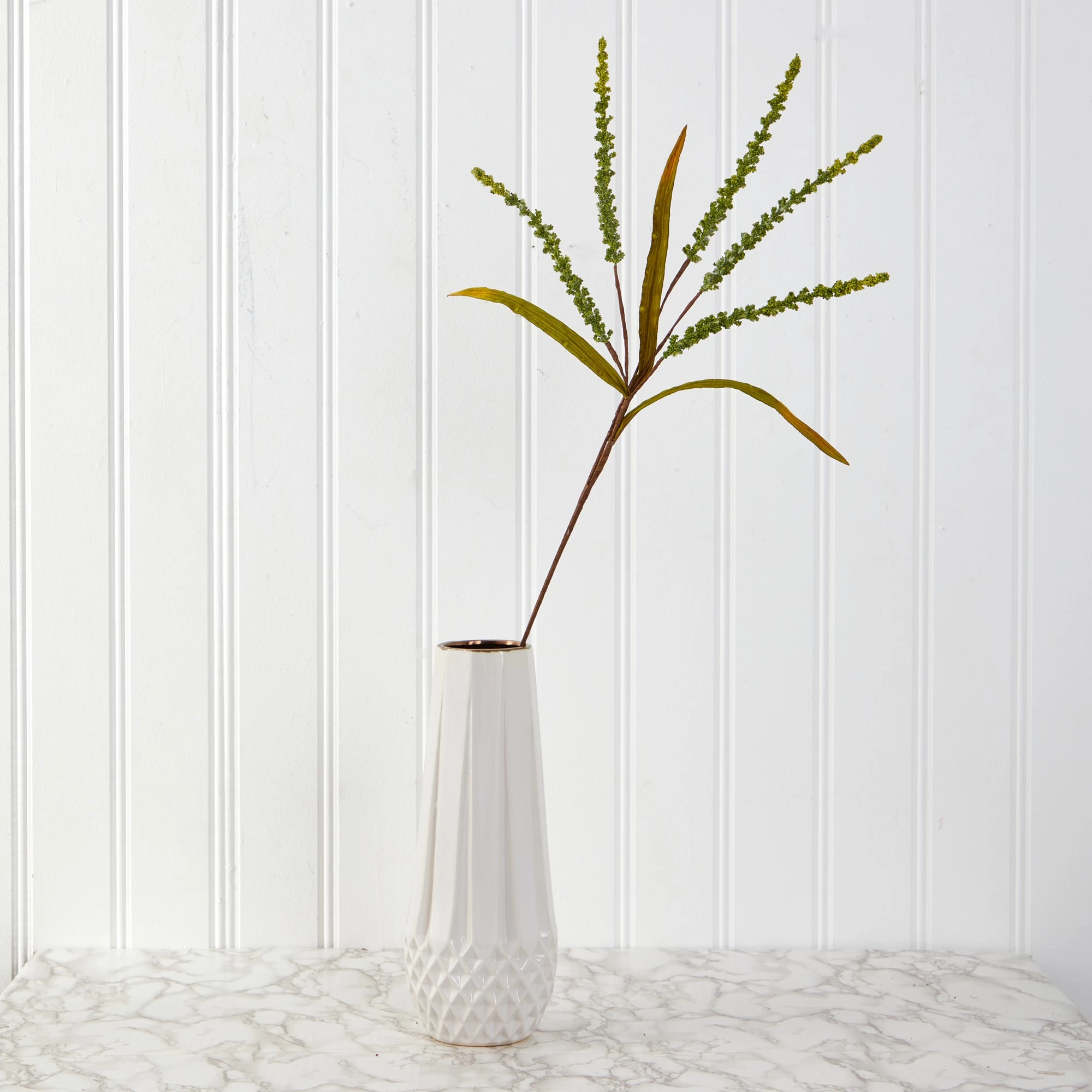 30" Wheat Harvest Artificial Flower (Set Of 12)