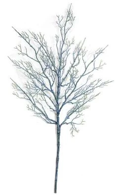 Plastic Coral Twig Spray