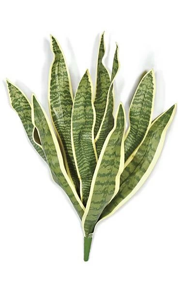 27.5 Inches Sansevieria Plant - Soft Touch UV Rated