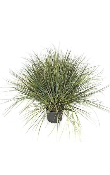 PVC Onion Grass Bush - Green - Weighted Base - Image 4