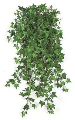 38 Inches English Ivy Bush - 701 Green Leaves - FIRE RETARDANT