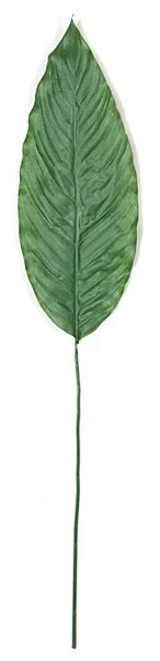 48 Inches Spathiphyllum Leaf - Green - FIRE RETARDANT