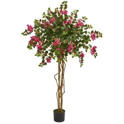 5.5' Bougainvillea Artificial Tree