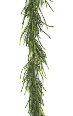 6 Feet Brunia Garland - Tutone Green Tips