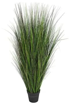 60 Inches Pvc Mixed Green Onion Grass Bush