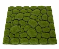 20 Inch X 20 Inch Green Moss Mat