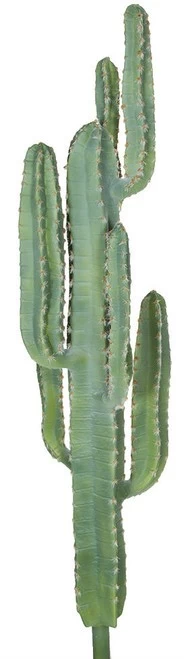 DESERT GREEN SAGUARO CACTUS WITH LIGHT NEEDLES | 54 Inches TALL, OR 70.5 Inches TALL