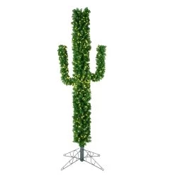 7.5 Feet Cactus Pine 1200T 500Dura-Lit® LED Lights