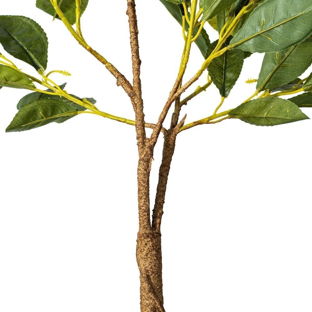 28" Potted Lemon Tree Real Touch Leaves - Image 3