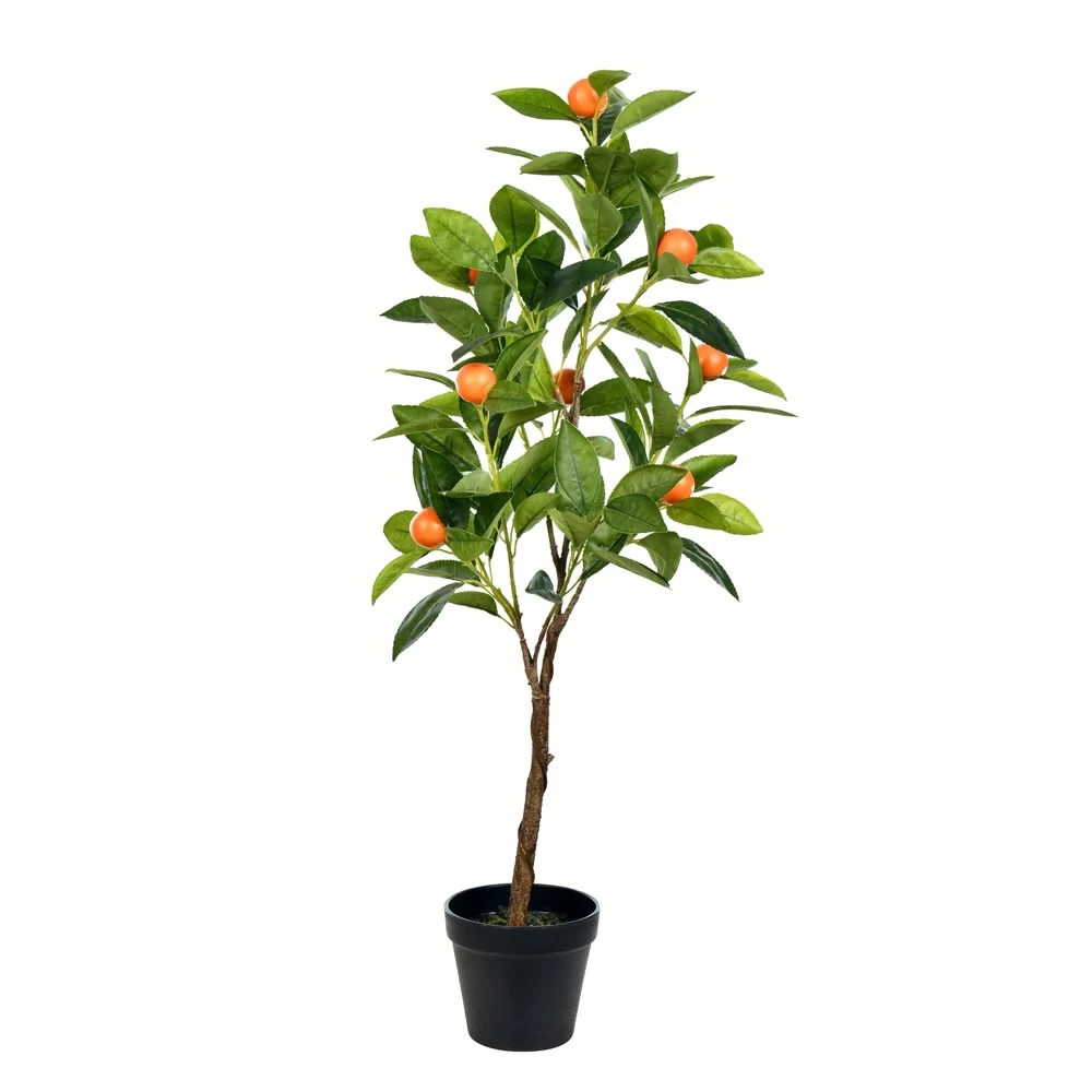 29" Potted Artificial Orange Tree