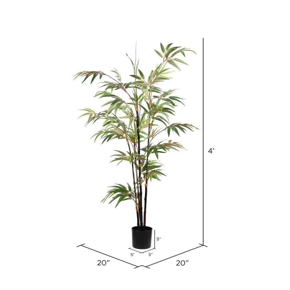 4' Potted Black Japanese Bamboo Tree - Image 2