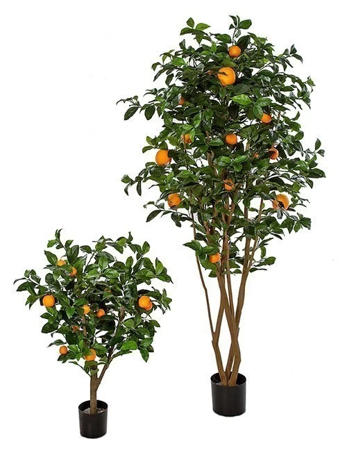 DECORATIVE ORANGE TREES | 3 FT. TALL OR 6 FT. TALL - Image 2