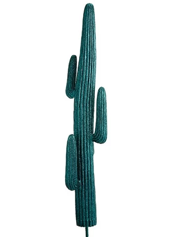 60 Inches Glittered Saguaro Cactus