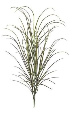 60 Inches Plastic Grass Bush - 64 Dark Green Leaves