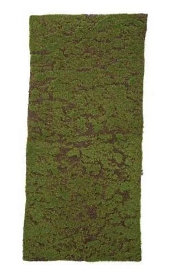 41 Inches X 19 Inches Plastic Moss Sheet - Green/Brown