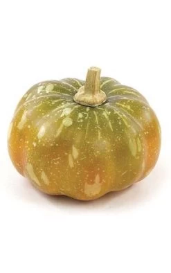 Foam Gourd - 4 Inches Height - 4 Inches Diameter - Yellow/Green