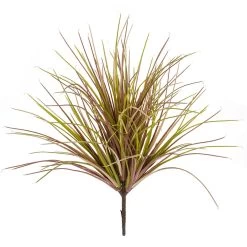26 Inches Outdoor Onion Grass - Beige/Light Green/Burgundy Mix- 23 Inches Width - Bare Stem