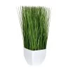 16.5 Inches Green Potted Grass