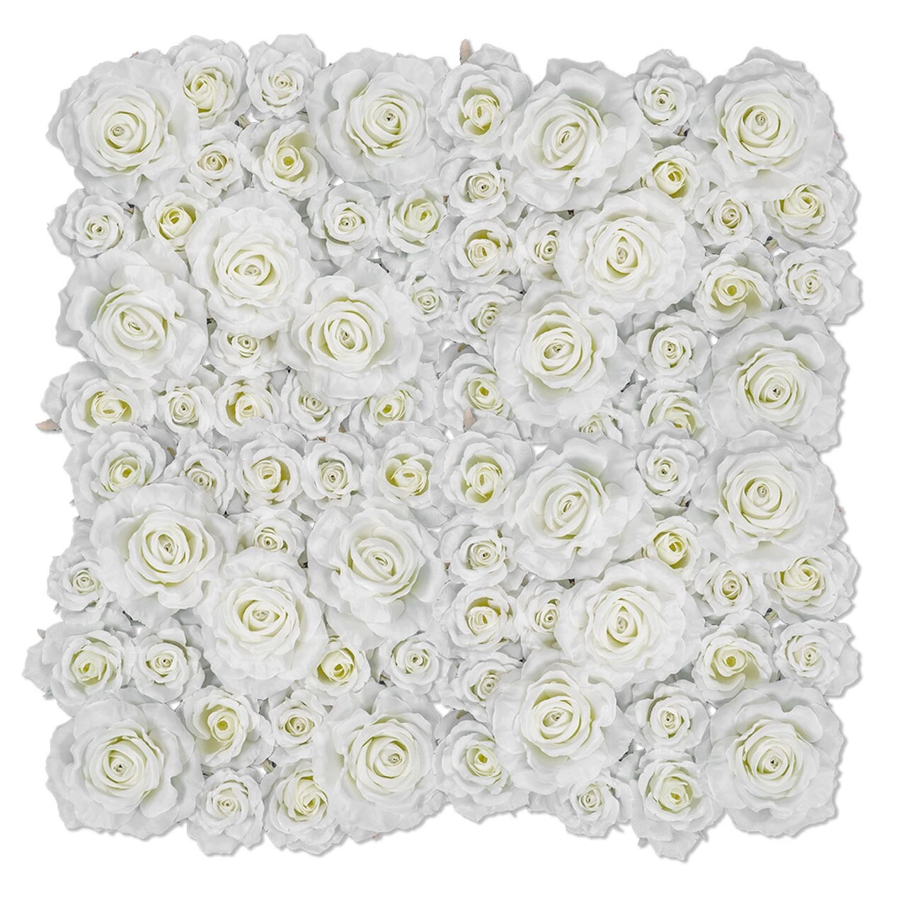20 Inch X 20 Inch X 3 Inch Flowering Rose Mat | Red, White, Or Pink - Image 5