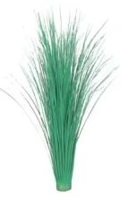 EF-091 24 Inches PVC Onion Grass Bush X320 Green (Price Is For A 6pc Set)