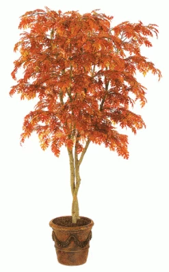 W-416 Custom Pin Oak Tree In Green Or Orange