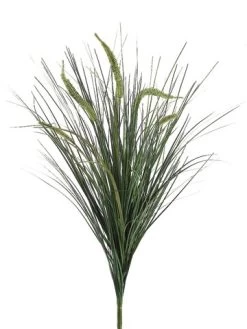 EF-189 30 Inches Foxtail Grass Bush X5 Light Green (Sold Per Dozen)