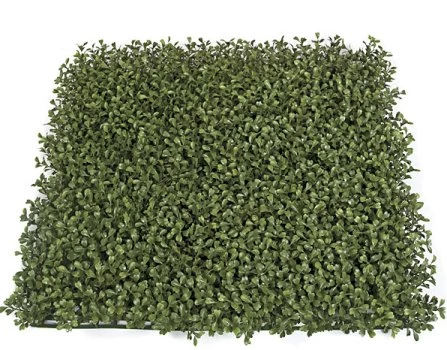AUR-110200 20 Inches Plastic Boxwood Mat Tutone Green Fire Retardant And Also UV Protected 3 Inches High