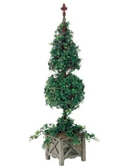 EF-005 64 Inches Cone/Ball-Shaped Star Ivy W/2192 Lvs. In Wooden Pot