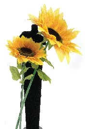 EFS-1019 EFS-1019 73 Inches Tall Giant Sunflower With 33 Inches Wide Sunflower Head (Sold In A Set Of 4pc)