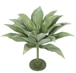 29 Inches Plastic Agave Base Plant - 30 Inches Width - FIRE RETARDANT