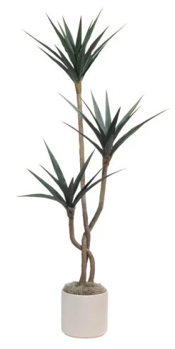 EF-1882 6 Feet UV Resistant Pineapple Agave With Flexible Artificial Trunks
