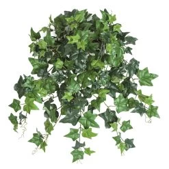 24 Inches Boston Ivy Bush Polyester Material Green Fire Retardant